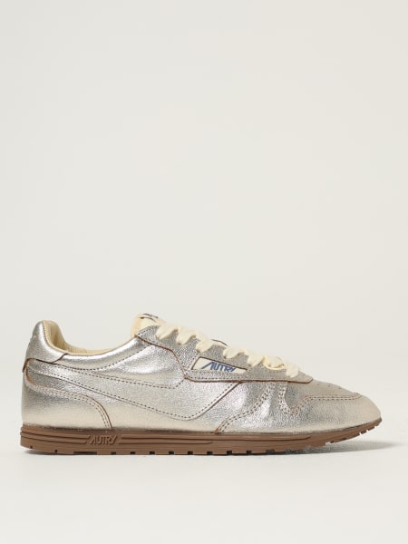 Sneakers Windspin Autry in pelle laminata