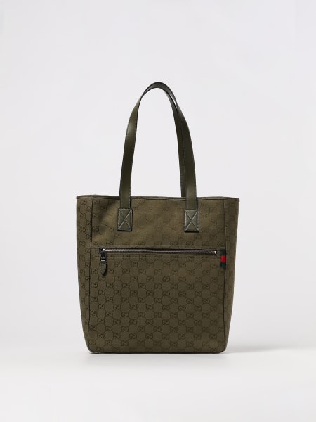 Borsa a spalla Tote in poliestere GG Supreme Gucci