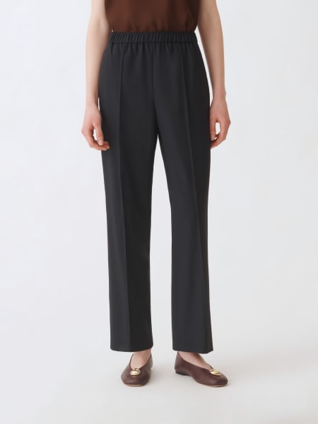 Pantalone Fabiana Filippi in misto lana vergine