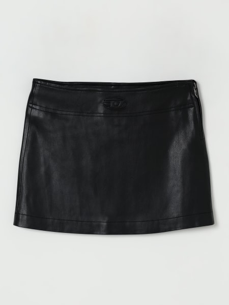 Gonna in pelle sintetica Oval D Diesel