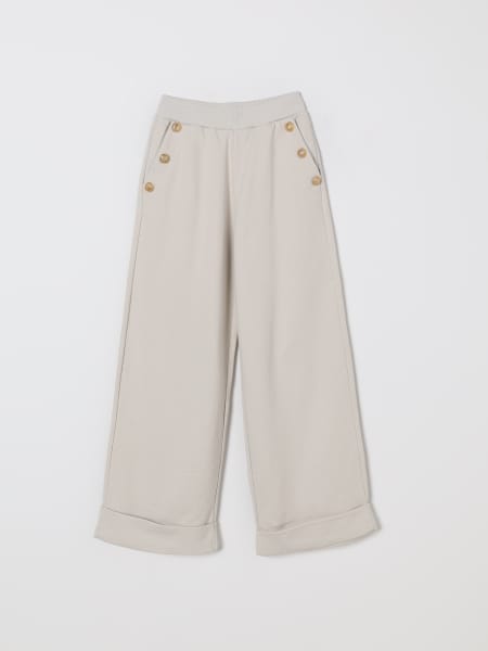 Pantalone Balmain in cotone con bottoni