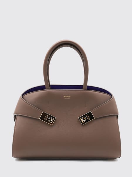 Borsa Hug Soft Ferragamo in pelle di vitello