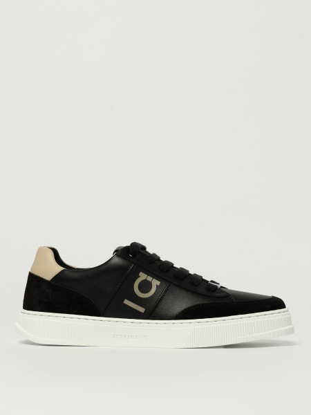 Sneakers Gancini Ferragamo in pelle