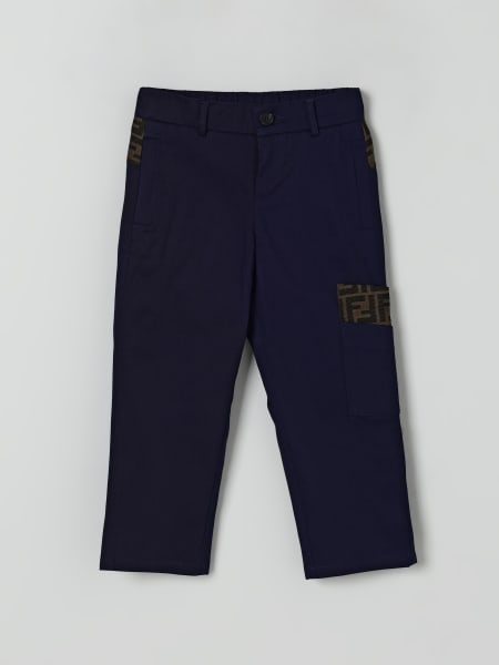 Pantalone cargo Fendi in misto cotone