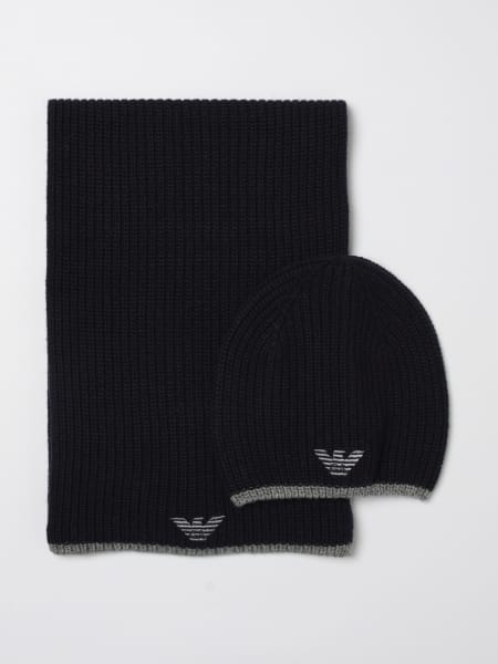 Set cappello + sciarpa Emporio Armani in lana