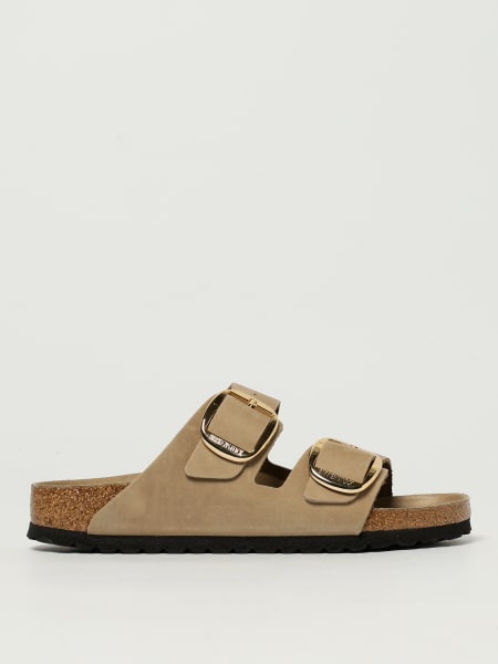 Sandalo Arizona Big Buckle Birkenstock in pelle oliata