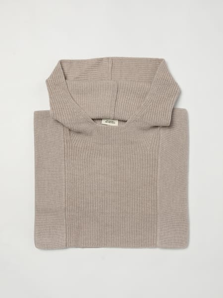 Sciarpa Ginny Isabel Marant Etoile in lana merino con cappuccio