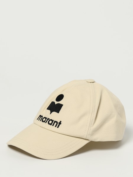 Cappello Tyron Isabel Marant Etoile in cotone con logo ricamato