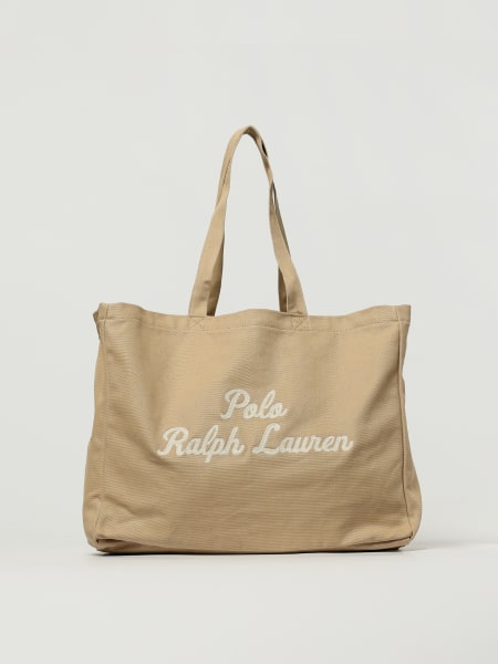 Borsa tote in cotone Polo Ralph Lauren