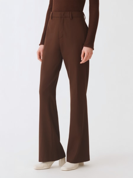 Pantalone classico Fabiana Filippi in misto lana vergine