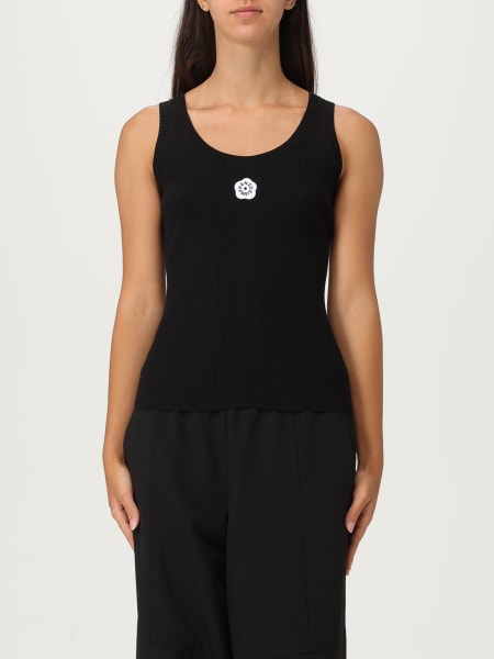 Canotta basic Kenzo in viscosa con logo