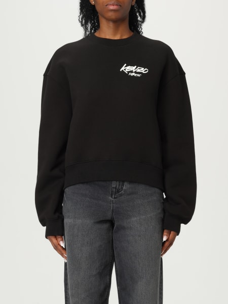 Felpa girocollo Kenzo in cotone con logo