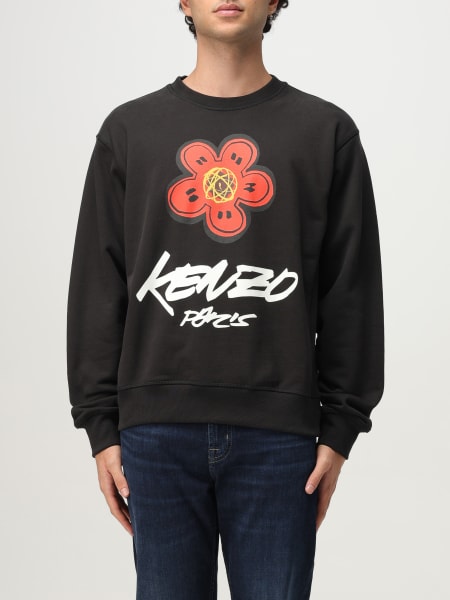 Felpa Kenzo in cotone con stampa logo