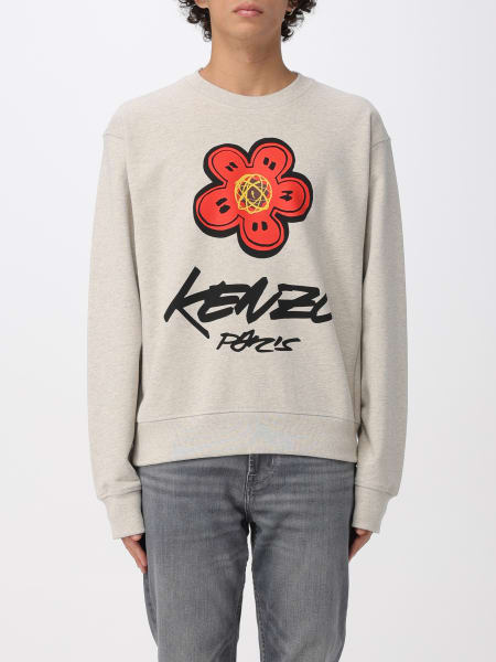 Felpa Kenzo in cotone con stampa logo