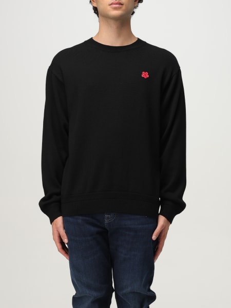 Maglia di lana con logo fiore Kenzo
