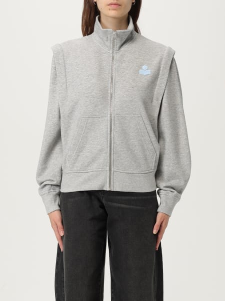 Felpa Isabel Marant Etoile in misto cotone con zip