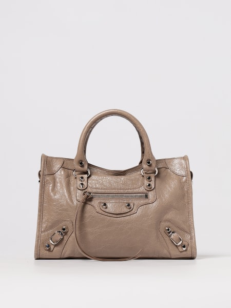 Borsa Le City Balenciaga in pelle Arena
