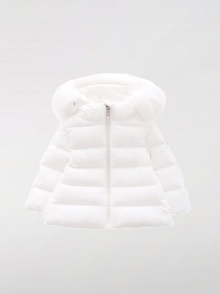 Piumino in nylon imbottito con logo Moncler