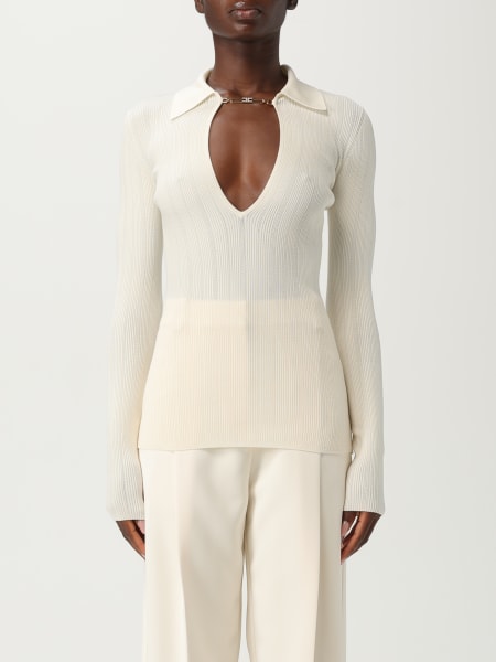 Maglia Elisabetta Franchi in misto viscosa e seta