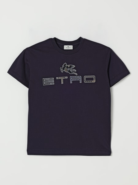 T-shirt Etro in cotone con logo