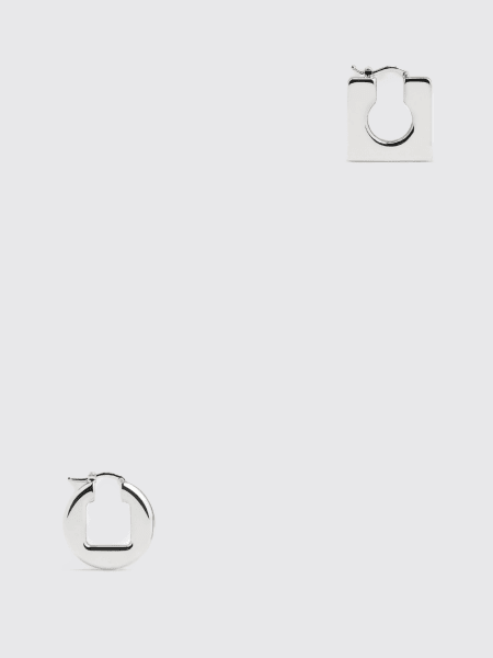 Orecchini Le Rond Carrè Jacquemus in ottone