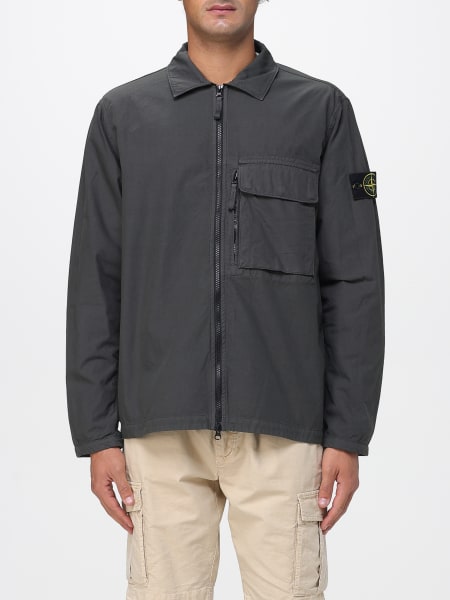 Overshirt Stone Island in cotone