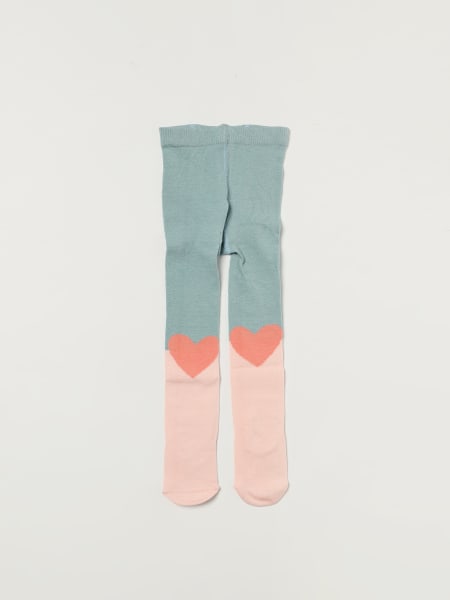 Collant Stella McCartney Kids in cotone stretch con cuori