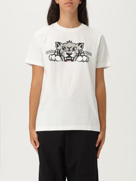 T-shirt in cotone stampata Kenzo