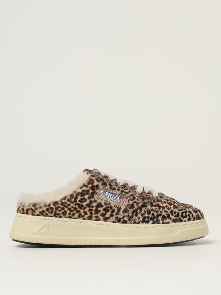 Sneakers Medalist Mule Autry in cavallino animalier