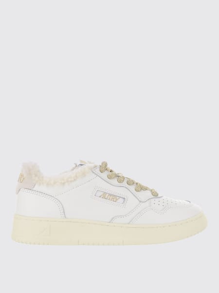 Sneakers Medalist Autry in pelle e shearling