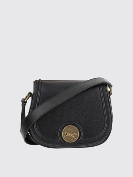 Borsa Saddle Horse Medal Chloé in pelle a grana