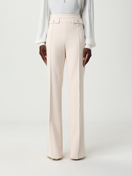 Pantalone classico Elisabetta Franchi in crêpe