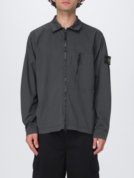 Overshirt Stone Island in cotone