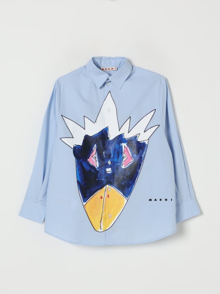 Camicia Marni in cotone con logo