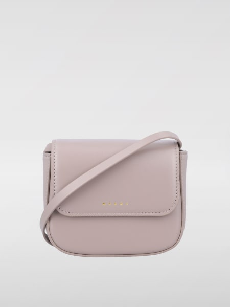 Borsa a tracolla Cardinale in pelle Marni