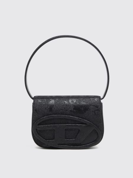 Borsa 1DR Diesel in cotone lurex e vernice