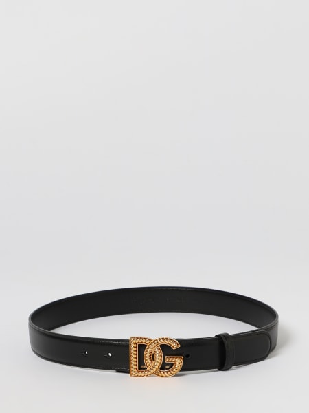 Cintura DG Dolce & Gabbana in pelle