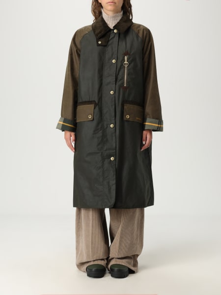 Giubbotto Barbour in cotone cerato