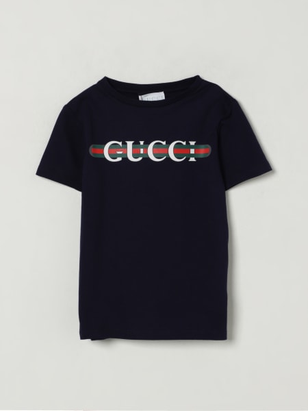 T-shirt Gucci in cotone con logo