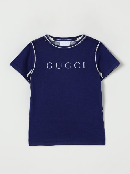 T-shirt Gucci in cotone con logo