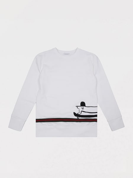 Felpa Gucci in cotone con stampa