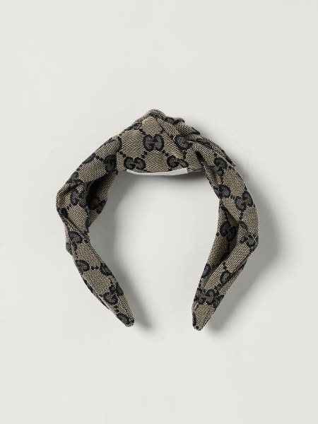 Cerchietto in misto cotone GG Supreme Gucci