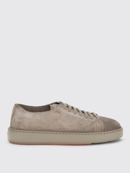 Sneakers Santoni in camoscio