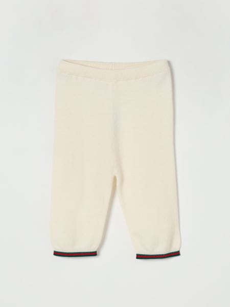 Pantalone in maglia di lana Web Gucci