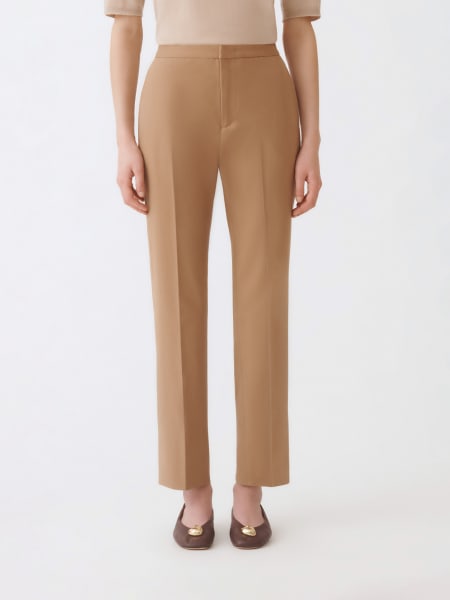 Pantalone classico Fabiana Filippi in cotone stretch