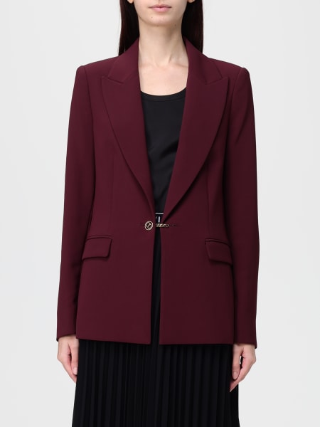 Blazer monopetto Twinset in crêpe