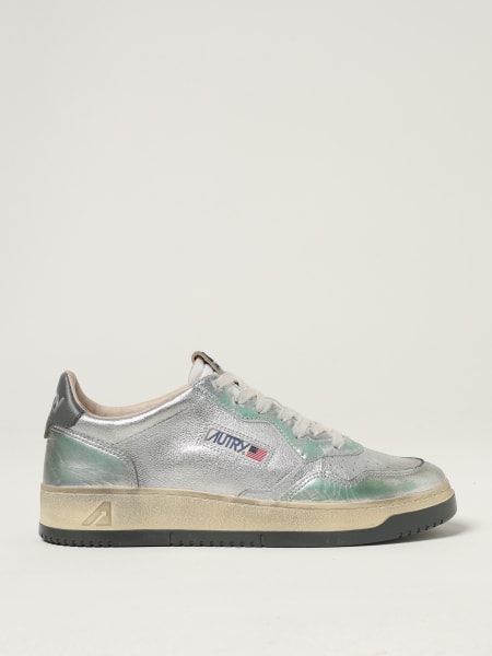 Sneakers Medalist Super Vintage Autry in pelle laminata used
