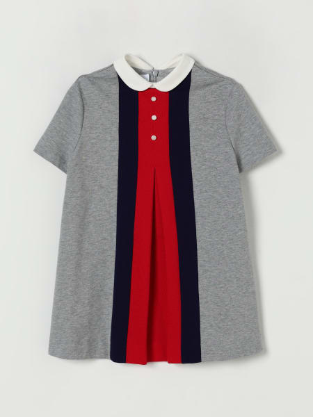 Abito in cotone Web Gucci