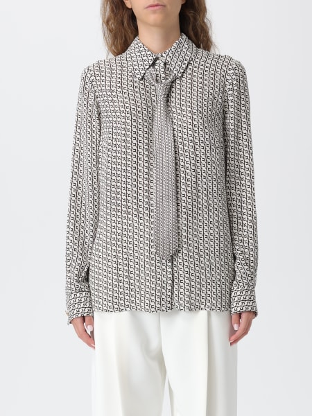 Camicia Elisabetta Franchi in crêpe stampato