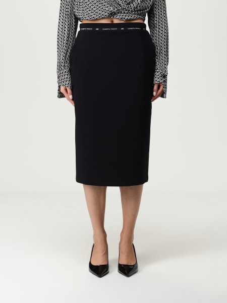 Gonna Elisabetta Franchi in crêpe stretch